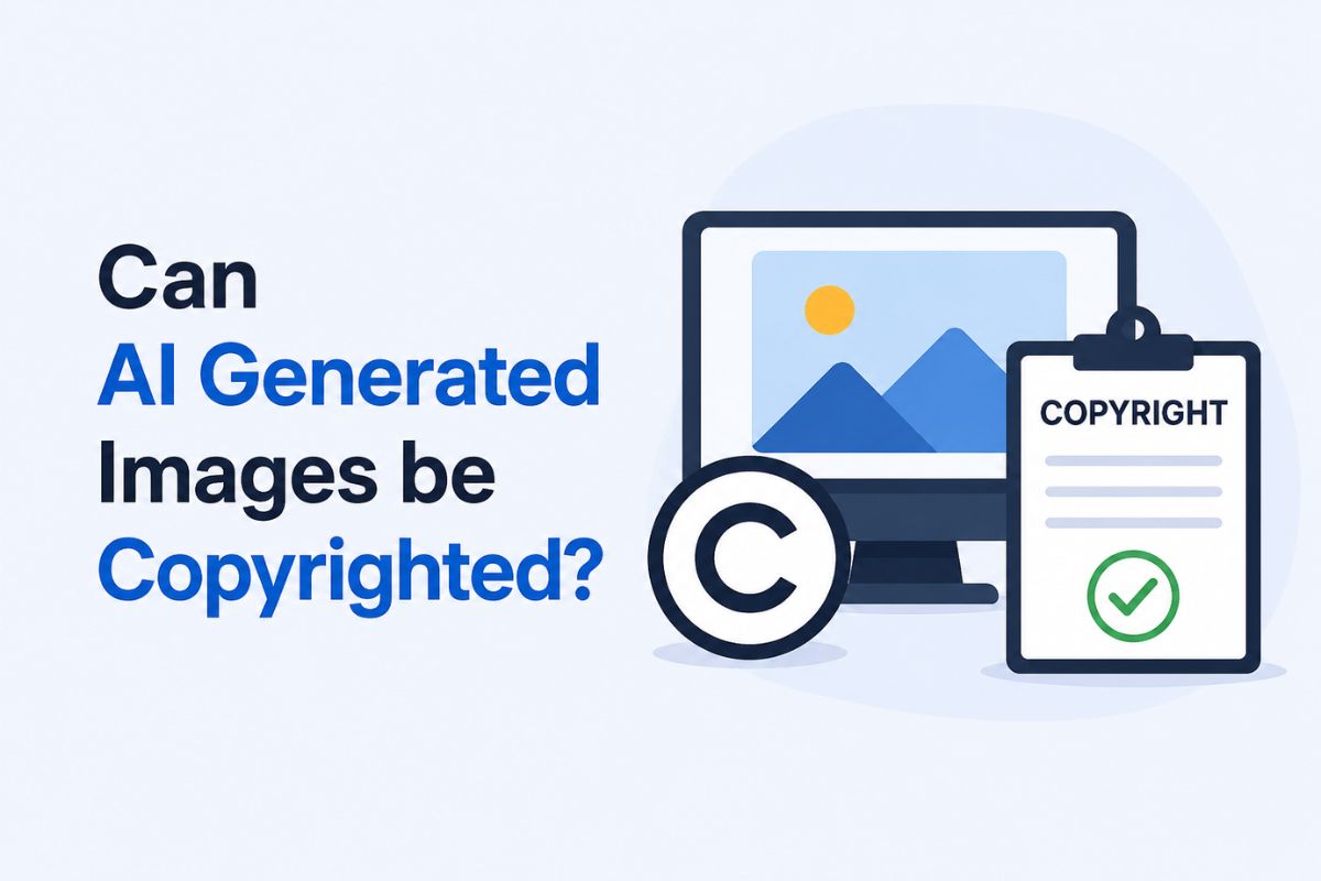 Can AI Generated Images be Copyrighted